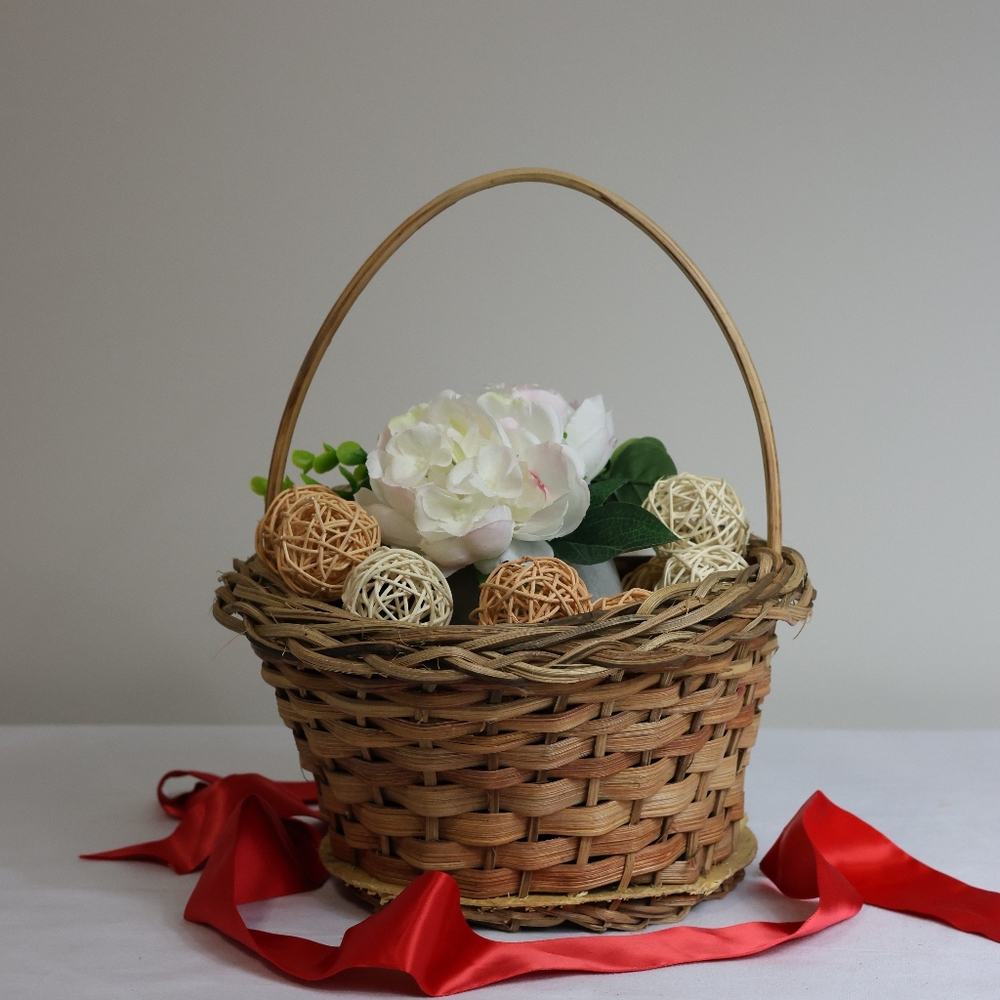 African Basket decor